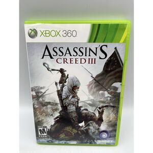 Assassin's Creed 3 | Microsoft Xbox 360, 2012 | CIB | Tested & Works